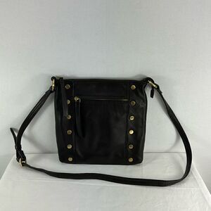 C&C California Leather Crossbody Bag- Dark Brown